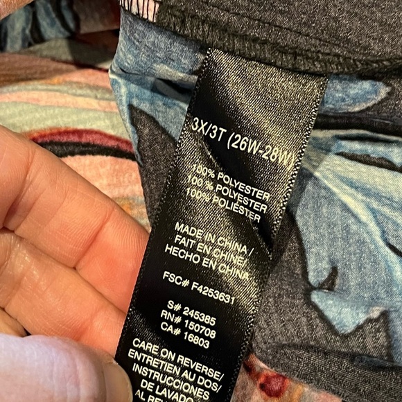 Mark. – Floral Ruffle Sleeve Top – Size 3X - Picture 5 of 8